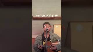Video thumbnail of "Freestyle on my guitar"
