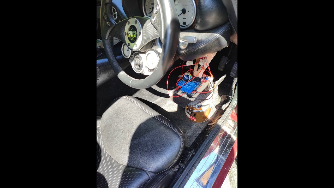 TVR Cerbera Steering ECU Control Box: Prototype replacement first test ...