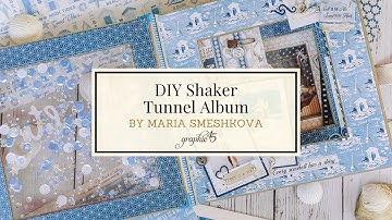 DIY Tunnel Album | Stunning Interactive Scrapbook with The Beach is Calling | Full Tutorial