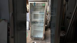 ホシザキ リーチイン冷蔵ショーケース RS-63XT-2の動作確認