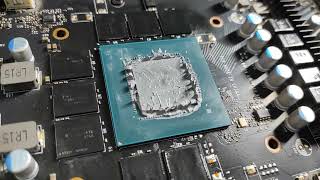 GeForce RTX 3060 Ti VENTUS 3X OC 8GB Как профи наложить термопасты