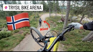 Das erste mal Biken in Norwegen?! | Trysil Bike Arena | Norwegen Vlog #4 | ft. Nino