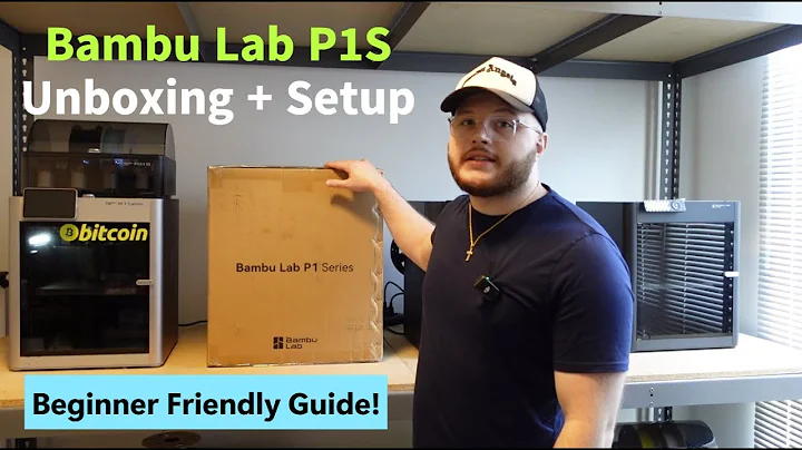 Bambu Lab P1S Unboxing & Setup Made Easy (Step-by-Step Beginner Friendly Guide)