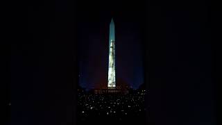 That time we projected the Apollo 11 launch on the Washington Monument. #GoForTheMoon