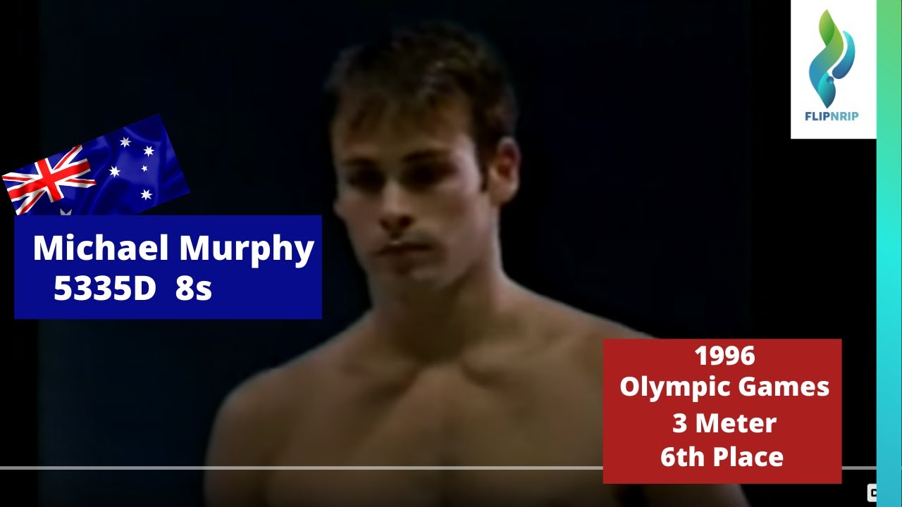 1996 Michael Murphy Team Australia 5335D 3 meter springboard Diving
