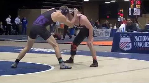 Jon Garrison vs Saint Johns, 157 lbs, 1-7-12
