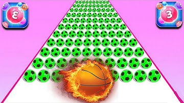 Marble Run 3D-Color Ball Race Max level Mobilegame #gaming Lv-20