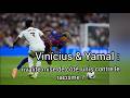 ⚽️Vinícius Júnior &amp; Lamine Yamal✊🏾 unis contre le racisme, rivalité Real-Barça mise de côté 🔥