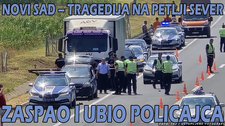 TRAGEDIJA KOD NOVOG SADA: Kamion usmrtio policajca D. S. – Prve slike stravične nesreće kod petlje