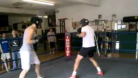 Chris Bondick UK Boxing Scrimmage vs Miami OH at S...