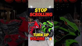 Volume UP! BMW S1000RR vs Kawasaki 🔊🔥 #S1000RR #Sportbike #MotorcycleLife