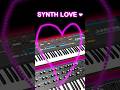 Roland Juno-106 in Love with the Novation Summit ❤️ #shorts