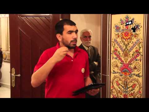 الشاعر نور الدين زهير يلقي قصيدة نجمة على كتف بردى