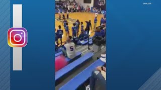 Alleged racist slur halts basketball game between Indianapolis teams