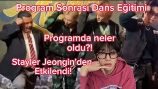 Program sonrası dans eğitimi!||Stayler Jeongin'den Etkilendi!||Neler oldu?||@jisijis_