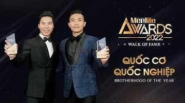 Anh em "Hoàng tử xiếc" Quốc Cơ - Quốc Nghiệp đoạt giải "Brotherhood of The Year"