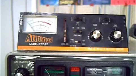 Fun with amateur radio #4 Repair Audition SWR-28 meter