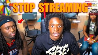 Famous SUBURB BABY TELLS KAI CENAT TO STOP STREAMING! Profile