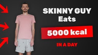 BİR GÜNDE 5000 KALORİ YEDİM!