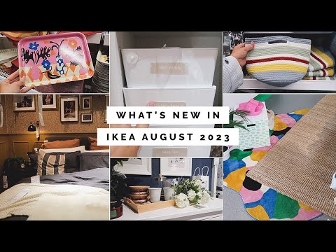 WHAT'S NEW IN IKEA AUGUST 2023 | SHOWROOM TOUR, SHOP WITH ME & HOME STYLING IDEAS