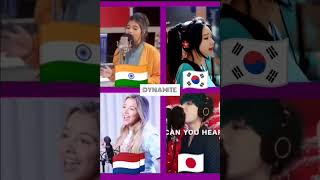 BTS-DYNAMITE |Battle by Aish vs J.Fla vs Emma Heesters vs SG |