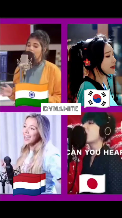 BTS-DYNAMITE |Battle by  Aish vs J.Fla vs Emma Heesters vs SG |