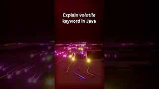 volatile = visibility, missing the real concept.#Java #Multithreading #CodeCircuit #programming