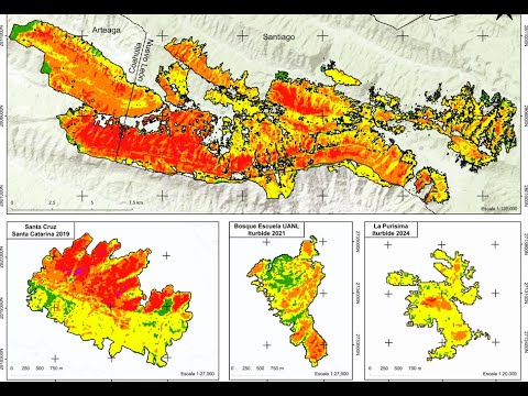 Tutorial estilo de capas raster dNBR Severidad por Incendio Forestal ...