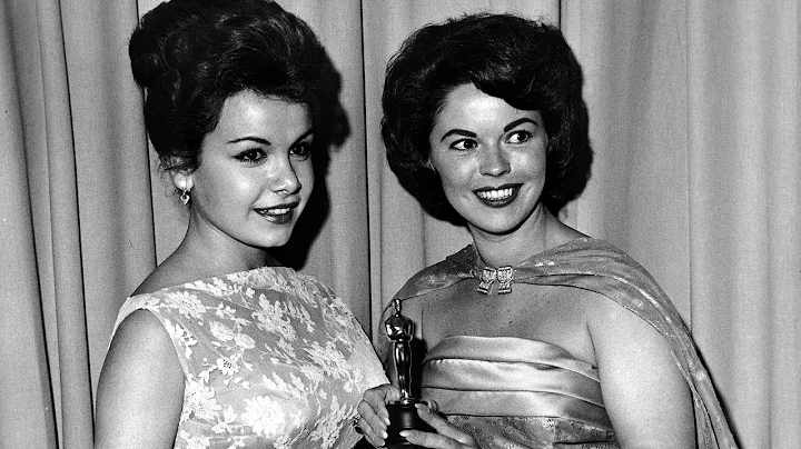 Shirley Temple and Annette Funicello at the Oscars