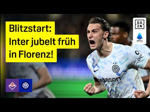 Esposito trifft nach einer Minute: Fiorentina - Inter | 30. Spieltag | Serie A | DAZN Highlights