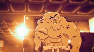 Richard Watterson Gigachad glow up |Gigachad meme| #meme #edit #gigachad
