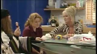 AbFab Swinging Saloon Doors Blooper Profile