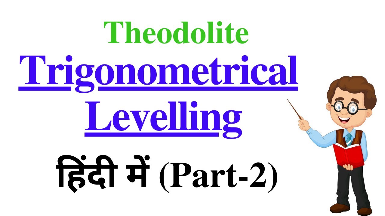 Trigonometrical Levelling || part -2 II Base inaccessible Case - YouTube