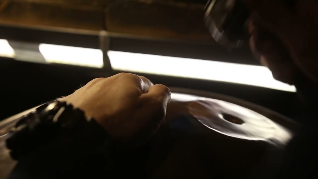 handpan making