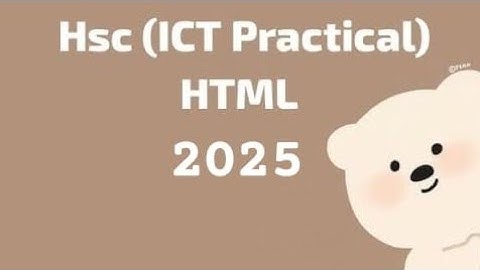 HTML-এ টাইটেল ও হেডিং ট্যাগের ব্যবহার || Hsc|| ICT Practical 2025