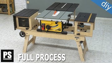 Making the Folding Workstation from start to finish