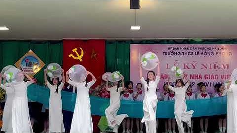 Văn nghệ 20/11/2025: Người lái đò thầm lặng: Thầy Hoàng Đình Chính & khối 8 THCS LÊ HỒNG PHONG -QN