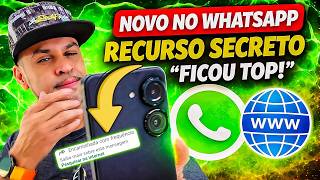 Whatsapp - Chegou Aí? Nova Função Que Permite Pesquisar Mensagens Na Internet