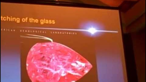 Identification of Lead Glass Rubies