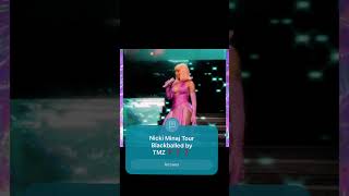 Nicki Minaj Tour Crashed by TMZ Lies❓❓🤭🤭#shorts #celebnews