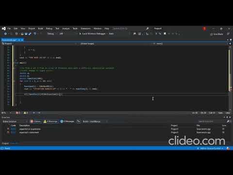 Find roots through bisection method c++ - YouTube