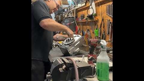 Proper way to install a junior flywheel. Blossom Racing, jr dragster, junior dragster.