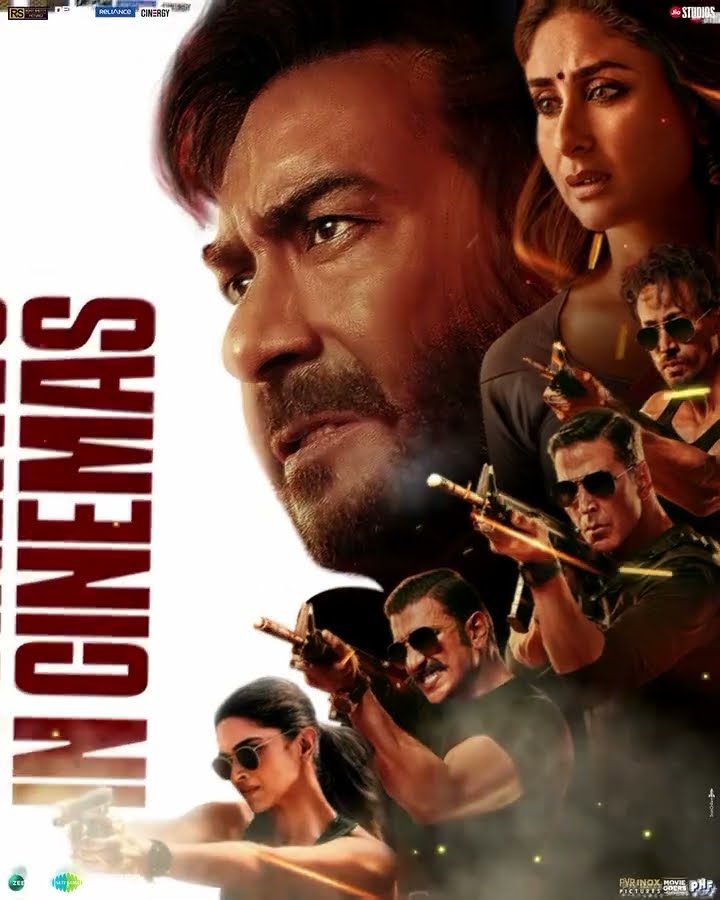 Akkhi public ko malum hai, #SinghamAgain is finally HERE ??