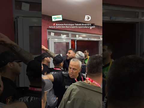 🚨 Batman Petrolspor Teknik Direktörü Selçuk Şahin, Bursasporlu oyunculara tepki gösterdi!