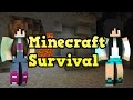 Minecraft Survival - EXPLORANDO CAVERNAS #03