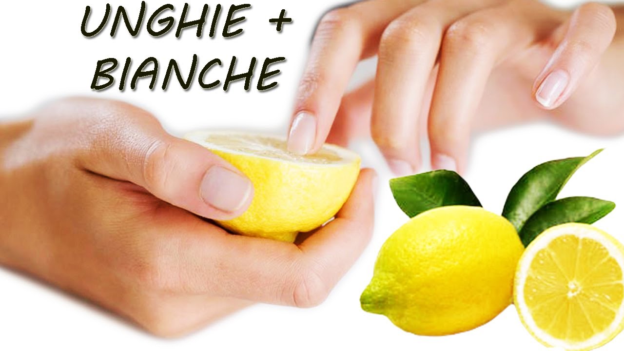Come Sbiancare le UNGHIE ingiallite! Sos Unghie #8