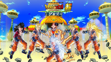 Absalon Goten H-Graphics (Base-SSJ1-SSJ2-SSJ3-SSJ4-SSJ5) - Dragon Ball Xenoverse 2 Mods