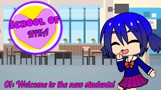 SCHOOL OF HIKA - Episode 1: Welcome to the new students! | (An indie yuri horror Gacha Series)