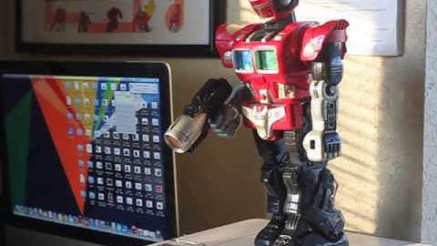 Turbo Fighter Robot Toy