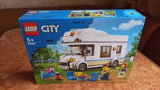 Обзор Конструктор LEGO City Great Vehicles Каникулы в доме на колесах 190 деталей (60283) из Rozetka